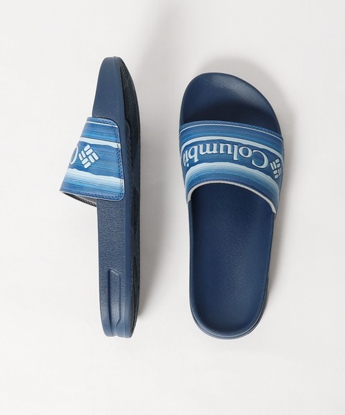 Columbia(コロンビア)の「【Columbia】HOOD RIVER SLIDE スライドサンダル シャワーサンダル ワンポイント ロゴ(サンダル・メンズ・ブルー・7/8/9/10)」の3枚目の写真