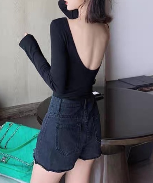 PHEENY 背中開き カジュアルトップス バックオープントップス/背中開き（Tシャツ/カットソー）｜ampm