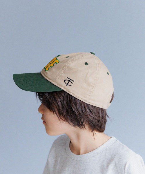 BAYFLOW（ベイフロー）の「[シンプルコーデのアクセントに！]ベースボールキャップ(KIDS)（キャップ・キッズ・ライトグレー/ベージュ/アイボリー・FREE）」の12枚目の写真