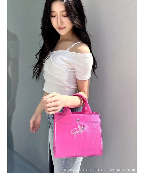 メロクロコラボ】my melody×GYDA bijou BAG（ハンドバッグ
