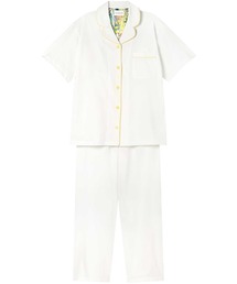 フワフワホワイトルームウェアセット ルームウェア/パジャマ（ホワイト/白色系）ファッション通販