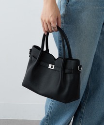 【MAISON BREEZE】ベルト付き2WAYPUレザーバッグ ショルダーバッグ KNF-TP