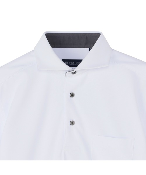 帝京大学 ポロシャツ XO ホワイト 25SS｜WAAC X JONES】MEN ルーズフィットポロシャツ ホワイト