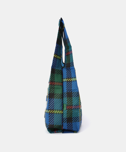 b.Eautiful(ビューティフル)の「【b.Eautiful/ビューティフル】MacLeod Tartan XL Reusable Ba 2210-AC-005(エコバッグ/サブバッグ・レディース・ブルー・FREE)」の5枚目の写真