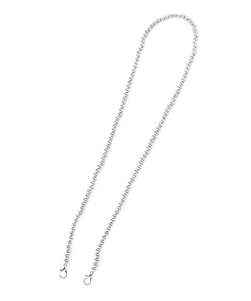 ANEMONE（アネモネ）の「ビーズ編み巾着2WAYバッグ（ショルダーバッグ・レディース・クリア/ホワイト系その他2/シルバー・FREE）」の10枚目の写真