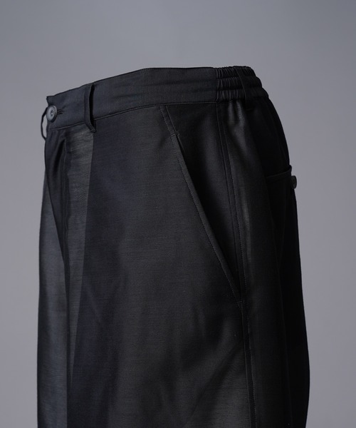 MAISON SPECIAL(メゾンスペシャル)の「《UNISEX》Layered Sheer Prime-Wide Shorts/レイヤードシアープライムワイドショーツ【MAISON SPECIAL/メゾンスペシャル】(その他パンツ・メンズ・オフホワイト/ブルー/ブラック・0/1)」の20枚目の写真