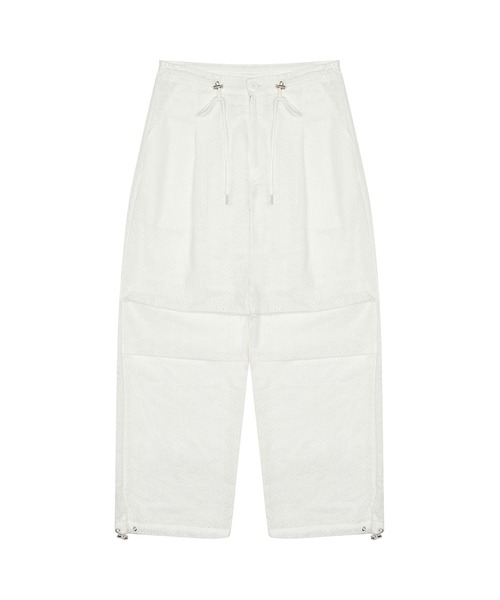 ★LUVISTRUE★SM LACE PANTS(WHITE)★正規品/韓国直送料込/人気 SM LACE PANTS（その他パンツ）｜LUVISTRUE（ラヴイズトゥルー