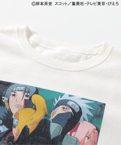 F.O.KIDS(エフオーキッズ)の「【NARUTO-ナルト- 疾風伝 】グラフィックTシャツA(オトナ)(Tシャツ/カットソー・メンズ・ブラック/オフホワイト・LARGE/MEDIUM)」の9枚目の写真