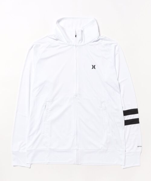 新品未使用　rosymonster ブルゾン　水際　ラッシュ　オフホワイト PHANTOM RASH ICON BP FZ JACKET【Hurley/ハーレー】（ラッシュガード