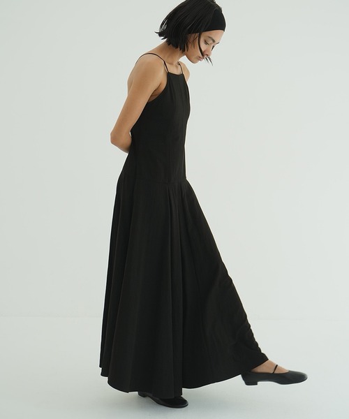 CLANE フレアワンピース CLANE（クラネ）の「【CLANE/クラネ】LANTERN SLEEVE FLARE ONE
