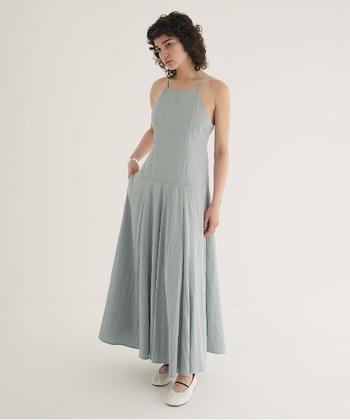 25SS 新品 CLANE FLARE CAMI ONEPIECE ワンピース セール】FLARE CAMI ONEPIECE（ワンピース）｜CLANE（クラネ）の