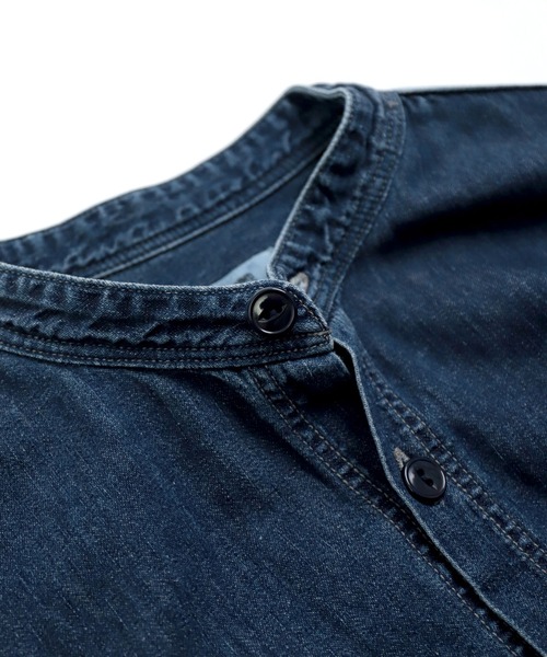 SPELLBOUND（スペルバウンド）の「[ SPELLBOUND / スペルバウンド ] 6ozデニム オーバーシャツ（シャツ/ブラウス・メンズ・インディゴブルー・2/3/4）」の15枚目の写真
