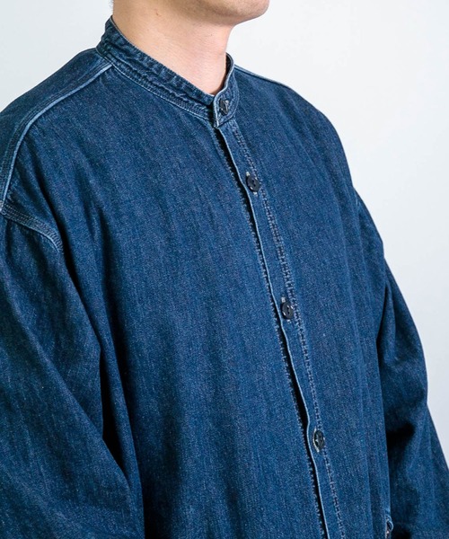 SPELLBOUND（スペルバウンド）の「[ SPELLBOUND / スペルバウンド ] 6ozデニム オーバーシャツ（シャツ/ブラウス・メンズ・インディゴブルー・2/3/4）」の10枚目の写真