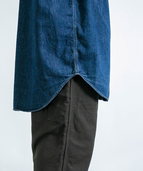 SPELLBOUND（スペルバウンド）の「[ SPELLBOUND / スペルバウンド ] 6ozデニム オーバーシャツ（シャツ/ブラウス・メンズ・インディゴブルー・2/3/4）」の13枚目の写真