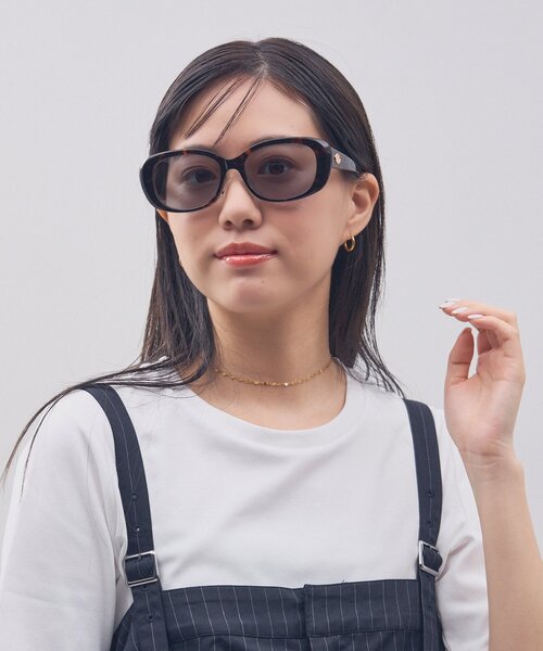 Zoff｜STUDIO SEVEN｜オーバル型 サングラス｜スタジオセブン｜横長