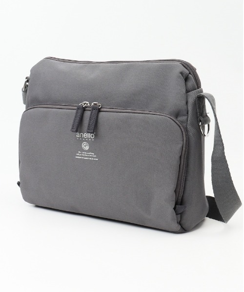 anello GRANDE（アネログランデ）の「anelloGRANDE フィッティー ショルダー（ショルダーバッグ・レディース・グレー/ネイビー/ブラック・FREE）」の4枚目の写真