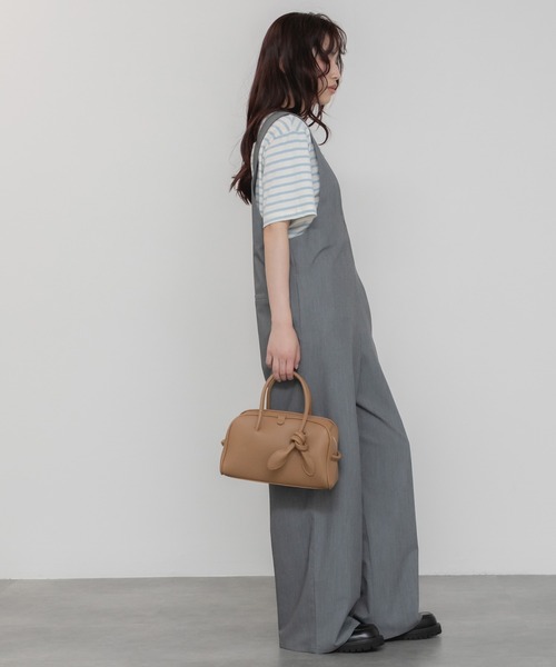 HEILIS(ヘイリス)の「半袖ボーダーTシャツ/夏服 春服 韓国 ボーダー フレンチ ガーリー トラッド カジュアル ネイビー レッド ブルー ノームコア 半袖 トップス カットソー Tシャツ レイヤード ベーシック シンプル 半袖 水色 赤(Tシャツ/カットソー・レディース・ネイビー/レッド/ライトブルー・FREE)」の20枚目の写真