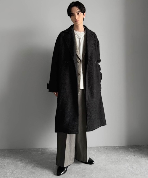 セール】【Classical Origin】「余裕を魅せる。」フェイクウールロング