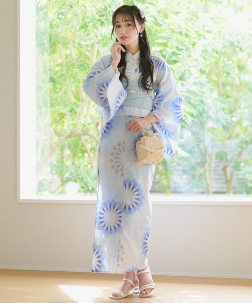 CELEN(セレン)の「【浴衣小物/かごバッグ】2WAY スクエアパールハンドルバッグ ショルダーバッグ(和装小物・レディース・ブラウン/ベージュ・FREE)」の16枚目の写真