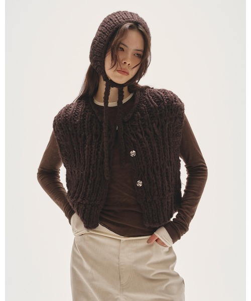 TODAYFUL トゥデイフル Mix Handknit Vest☆ 24秋冬 TODAYFUL(トゥデイ