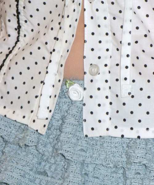 CRANK（クランク）の「CRANK／レースカンカンスカートパンツ（スカート・レディース・ホワイト/ミント/ブラック・FREE）」の17枚目の写真