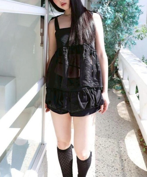 UGLY SHADOW(アグリーシャドウ)の「【Uglyshadow】PUMPKIN SKIRT PANTS / 【アグリーシャドウ】パンプキンスカートパンツ(その他パンツ・レディース・ホワイト/ブラック・S/M)」の20枚目の写真