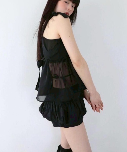 UGLY SHADOW(アグリーシャドウ)の「【Uglyshadow】PUMPKIN SKIRT PANTS / 【アグリーシャドウ】パンプキンスカートパンツ(その他パンツ・レディース・ホワイト/ブラック・S/M)」の17枚目の写真