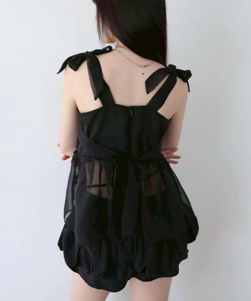 UGLY SHADOW(アグリーシャドウ)の「【Uglyshadow】PUMPKIN SKIRT PANTS / 【アグリーシャドウ】パンプキンスカートパンツ(その他パンツ・レディース・ホワイト/ブラック・S/M)」の16枚目の写真