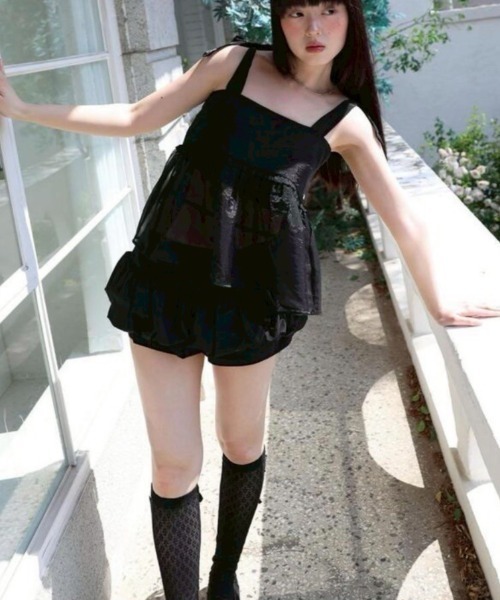 UGLY SHADOW(アグリーシャドウ)の「【Uglyshadow】PUMPKIN SKIRT PANTS / 【アグリーシャドウ】パンプキンスカートパンツ(その他パンツ・レディース・ホワイト/ブラック・S/M)」の21枚目の写真