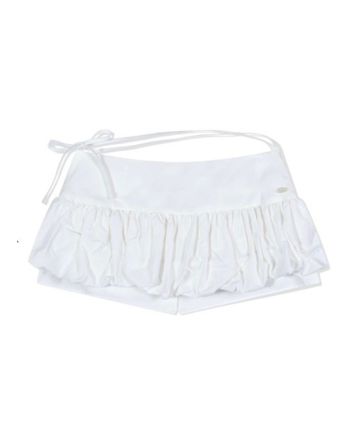 UGLY SHADOW(アグリーシャドウ)の「【Uglyshadow】PUMPKIN SKIRT PANTS / 【アグリーシャドウ】パンプキンスカートパンツ(その他パンツ・レディース・ホワイト/ブラック・S/M)」の5枚目の写真