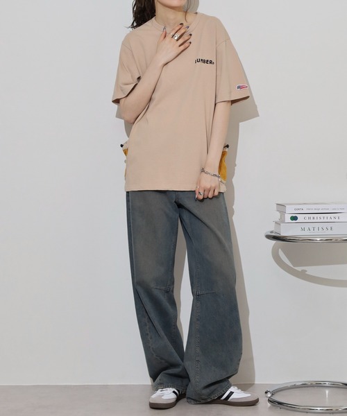LUMBER(ランバー)の「ポケットTシャツ(Tシャツ/カットソー・メンズ・ナチュラル・M/L/XL)」の5枚目の写真