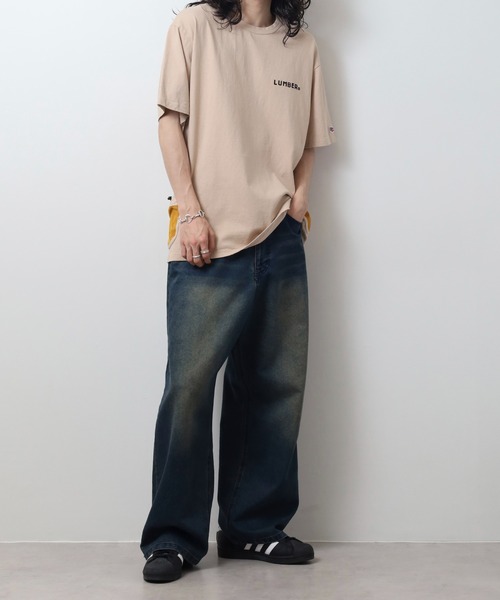 LUMBER(ランバー)の「ポケットTシャツ(Tシャツ/カットソー・メンズ・ナチュラル・M/L/XL)」の18枚目の写真