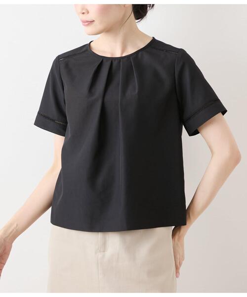 NEWYORKER(ニューヨーカー)の「ライトタンブラークロス Tブラウス(シャツ/ブラウス・レディース・ライトグリーン/ブラック・9号/11号)」の18枚目の写真
