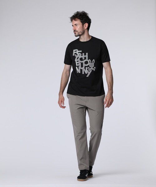 Psycho Bunny（サイコバニー）の「ラバーラインロゴ Tシャツ（Tシャツ/カットソー・メンズ・カーキ/ブラック/ホワイト・SMALL/MEDIUM/LARGE/X-LARGE）」の15枚目の写真