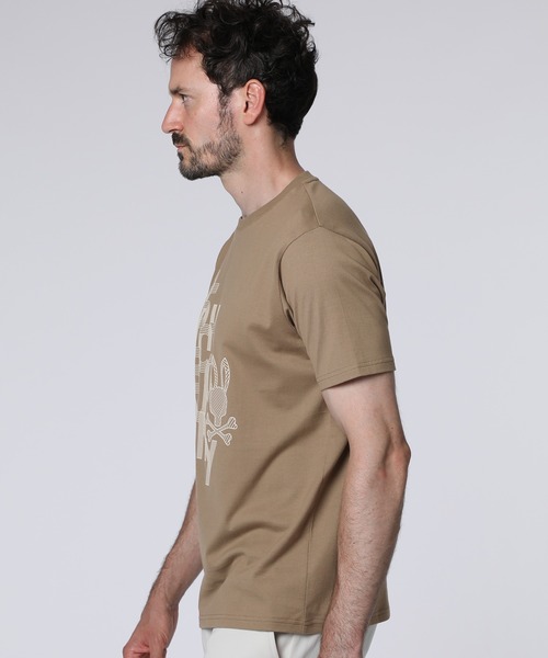 Psycho Bunny（サイコバニー）の「ラバーラインロゴ Tシャツ（Tシャツ/カットソー・メンズ・カーキ/ブラック/ホワイト・SMALL/MEDIUM/LARGE/X-LARGE）」の17枚目の写真