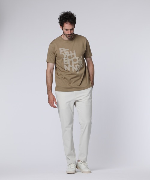 Psycho Bunny（サイコバニー）の「ラバーラインロゴ Tシャツ（Tシャツ/カットソー・メンズ・カーキ/ブラック/ホワイト・SMALL/MEDIUM/LARGE/X-LARGE）」の7枚目の写真