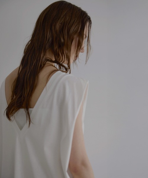 MIELI INVARIANT(ミエリインヴァリアント)の「Cotton 2way Summer Onepiece(ワンピース・レディース・ホワイト/ブラック・FREE)」の9枚目の写真