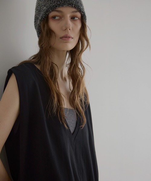 MIELI INVARIANT(ミエリインヴァリアント)の「Cotton 2way Summer Onepiece(ワンピース・レディース・ホワイト/ブラック・FREE)」の13枚目の写真