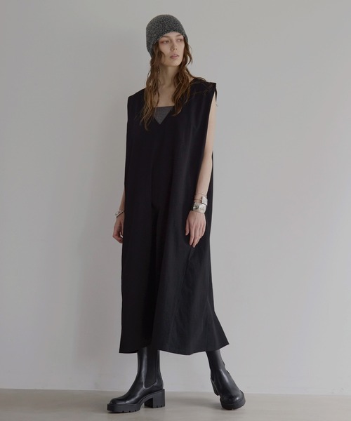 MIELI INVARIANT(ミエリインヴァリアント)の「Cotton 2way Summer Onepiece(ワンピース・レディース・ホワイト/ブラック・FREE)」の16枚目の写真