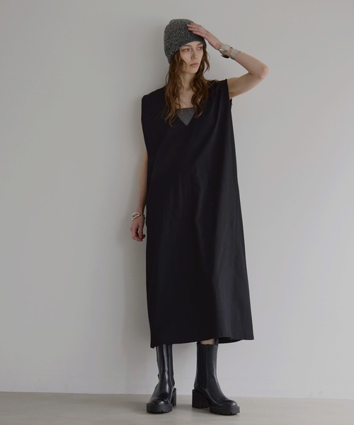 MIELI INVARIANT(ミエリインヴァリアント)の「Cotton 2way Summer Onepiece(ワンピース・レディース・ホワイト/ブラック・FREE)」の18枚目の写真