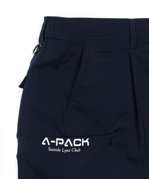 BLACK LABEL〕'A-PACK' SET UP TECH SHORTS：セットアップ