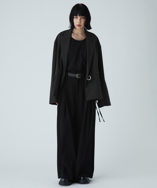 VELNUS（ベルナス）の「【VELNUS】 Multi-mode gimmick Tielocken short tailored jacket/マルチモードギミック タイロッケンショートテーラードジャケット（テーラードジャケット・メンズ・ブラック/チャコールグレー・S/M/L）」の13枚目の写真