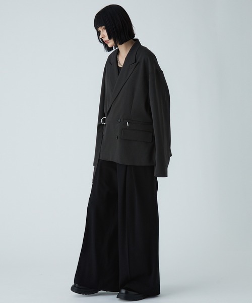 VELNUS（ベルナス）の「【VELNUS】 Multi-mode gimmick Tielocken short tailored jacket/マルチモードギミック タイロッケンショートテーラードジャケット（テーラードジャケット・メンズ・ブラック/チャコールグレー・S/M/L）」の17枚目の写真