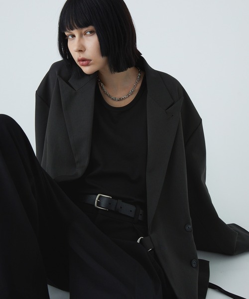 VELNUS（ベルナス）の「【VELNUS】 Multi-mode gimmick Tielocken short tailored jacket/マルチモードギミック タイロッケンショートテーラードジャケット（テーラードジャケット・メンズ・ブラック/チャコールグレー・S/M/L）」の18枚目の写真