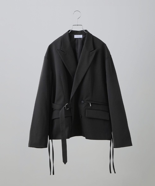 VELNUS（ベルナス）の「【VELNUS】 Multi-mode gimmick Tielocken short tailored jacket/マルチモードギミック タイロッケンショートテーラードジャケット（テーラードジャケット・メンズ・ブラック/チャコールグレー・S/M/L）」の19枚目の写真