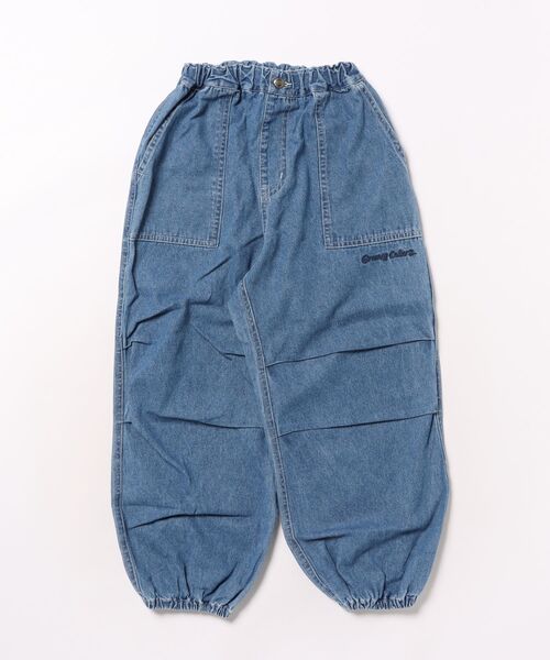 GROOVY COLORS（グルービーカラーズ）の「8oz Denim APPLE GRVY Pants（デニムパンツ・キッズ・ブルー・145/135）」の3枚目の写真