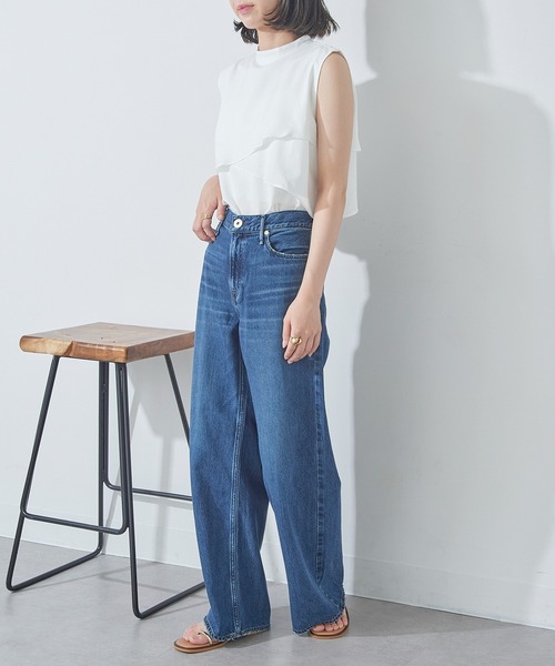 upperhights(アッパーハイツ)の「【upper hights】THE LAUREN(デニムパンツ・レディース・ダークブルー/ブルー/グレー・25inch/22inch/23inch/24inch)」の15枚目の写真