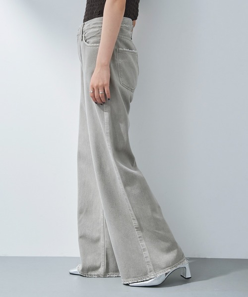 upperhights(アッパーハイツ)の「【upper hights】THE LAUREN(デニムパンツ・レディース・ダークブルー/ブルー/グレー/グレイッシュベージュ/インディゴブルー・25inch/22inch/23inch/24inch)」の13枚目の写真