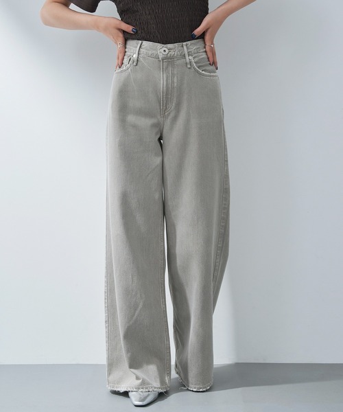 upperhights(アッパーハイツ)の「【upper hights】THE LAUREN(デニムパンツ・レディース・ダークブルー/ブルー/グレー/グレイッシュベージュ/インディゴブルー・25inch/22inch/23inch/24inch)」の10枚目の写真