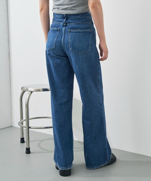 upperhights(アッパーハイツ)の「【upper hights】THE LAUREN(デニムパンツ・レディース・ダークブルー/ブルー/グレー/グレイッシュベージュ/インディゴブルー・25inch/22inch/23inch/24inch)」の20枚目の写真